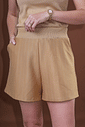 CONJUNTO MOLETOM CAMURÇA TOUCH RISCA DE GIZ DOCE DE LEITE - Shorts & Manga curta CONJUNTO MOLETOM CAMURÇA TOUCH RISCA DE GIZ DOCE DE LEITE - Shorts & Manga curta