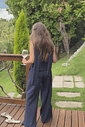 CONJUNTO PANNA MARINHO MIDNIGHT -  BLUSA + CALÇA
