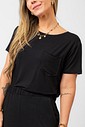 BLUSA EASY VISCOSE PRETO