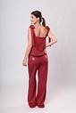 CALÇA SIGNATURE - BOLSO BORDADO - Vermelho Beso