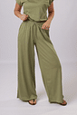 CONJUNTO EM MESCLA DE LINHO - MATCHA CONJUNTO EM MESCLA DE LINHO - MATCHA