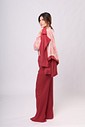 CALÇA SIGNATURE - BOLSO BORDADO - Vermelho Beso