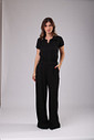 BLUSA POLO TRAMA PRETO