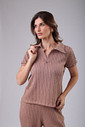 CONJUNTO POLO TRAMA NUDE