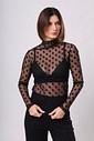 BLUSA TULE DOTS - Preto BLUSA TULE DOTS - Preto