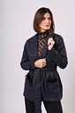 KIMONO PANACHE PLUMAS Azul Escocia KIMONO PANACHE PLUMAS Azul Escocia