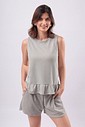 CONJUNTO CAPRI - BRUMA (cinza claro com leve fundo de menta) CONJUNTO CAPRI - BRUMA (cinza claro com leve fundo de menta)