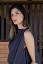 BLUSA ASSIMÉTRICA LISTRADA ALFAIATARIA