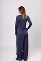 BLUSA ASSIMÉTRICA CASA VELATO - MARINHO