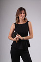 BLUSA FIORI PRETO BLUSA FIORI PRETO