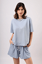 CONJUNTO EASY BREEZY AZUL ATALCADO