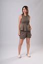 BLUSA ROMA VERDE FÓSSIL BLUSA ROMA VERDE FÓSSIL