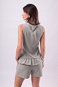 CONJUNTO CAPRI - BRUMA (cinza claro com leve fundo de menta) CONJUNTO CAPRI - BRUMA (cinza claro com leve fundo de menta)