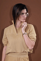 CONJUNTO MOLETOM CAMURÇA TOUCH DOCE DE LEITE, BLUSA E CALÇA- Calça & Manga curta CONJUNTO MOLETOM CAMURÇA TOUCH DOCE DE LEITE, BLUSA E CALÇA- Calça & Manga curta