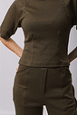 BLUSA PIMA VERDE QUARTEL BLUSA PIMA VERDE QUARTEL