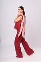CALÇA SIGNATURE - BOLSO BORDADO - Vermelho Beso