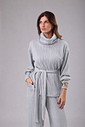 CONJUNTO GOLA ALTA TRAMA CINZA CONJUNTO GOLA ALTA TRAMA CINZA
