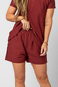 SHORTS MARÉ MARSALA SHORTS MARÉ MARSALA