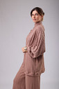 CARDIGAN TRAMA NUDE