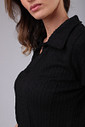 CONJUNTO POLO TRAMA PRETO
