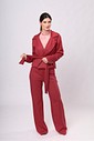 CALÇA SIGNATURE - BOLSO BORDADO - Vermelho Beso