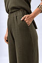 CALÇA PANTALONA SIROCCO - OLIVA NOIR