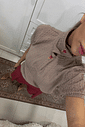 BLUSA POLO TRAMA NUDE