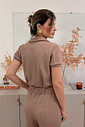 BLUSA POLO TRAMA NUDE BLUSA POLO TRAMA NUDE