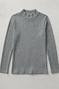 KIT BLUSA CANELADA OFF & CINZA