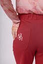 CALÇA SIGNATURE - BOLSO BORDADO - Vermelho Beso