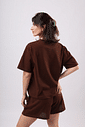 CONJUNTO EASY BREEZY MARROM CACAU
