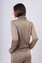 BLUSA GOLA CASA VELATO - DUSTY OLIVE