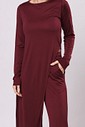 BLUSA ASSIMÉTRICA CASA VELATO - CEREJA LAQUEADA BLUSA ASSIMÉTRICA CASA VELATO - CEREJA LAQUEADA