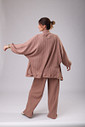 CARDIGAN TRAMA NUDE