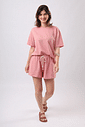 CONJUNTO EASY BREEZY ROSA ATALCADO