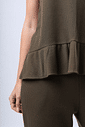 BLUSA SIROCCO - OLIVA NOIR