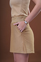 SHORTS RISCA DE GIZ DOCE DE LEITE