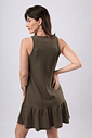 VESTIDO SIROCCO - OLIVA NOIR VESTIDO SIROCCO - OLIVA NOIR