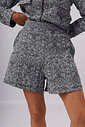 SHORTS BLUE BLOOM JEANS SHORTS BLUE BLOOM JEANS