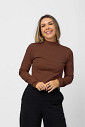 BLUSA POMER MARROM OFERTA LIVE