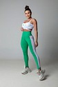 Legging Hi Gorgeous Fitness Verde com Tule na Lateral Hipkini 3339724 Legging Hi Gorgeous Fitness Verde com Tule na Lateral Hipkini 3339724