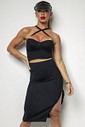 Vestido Irresistible Preto com Bojo Hipkini 3338459