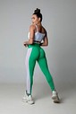 Legging Hi Gorgeous Fitness Verde com Tule na Lateral Hipkini 3339724 Legging Hi Gorgeous Fitness Verde com Tule na Lateral Hipkini 3339724