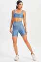 Short Minimal Bold Azul - Lets Gym Short Minimal Bold Azul - Lets Gym