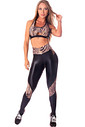 Top Wild Heart Preto Let´s Gym T1128