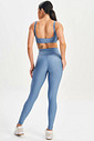 Legging Minimal Bold Azul - Let’s Gym