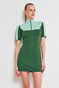 Vestido Reto com Zíper Verde Bryant Colcci 0445700564