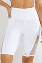 Bermuda Biker Tecido Textura Branca De Chelles FT0991BE Bermuda Biker Tecido Textura Branca De Chelles FT0991BE