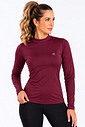 Camiseta Térmica Manga Longa Feminina Peluciada Bordo