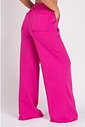 Calça Wide Leg Moletom Peluciada Pink Calça Wide Leg Moletom Peluciada Pink